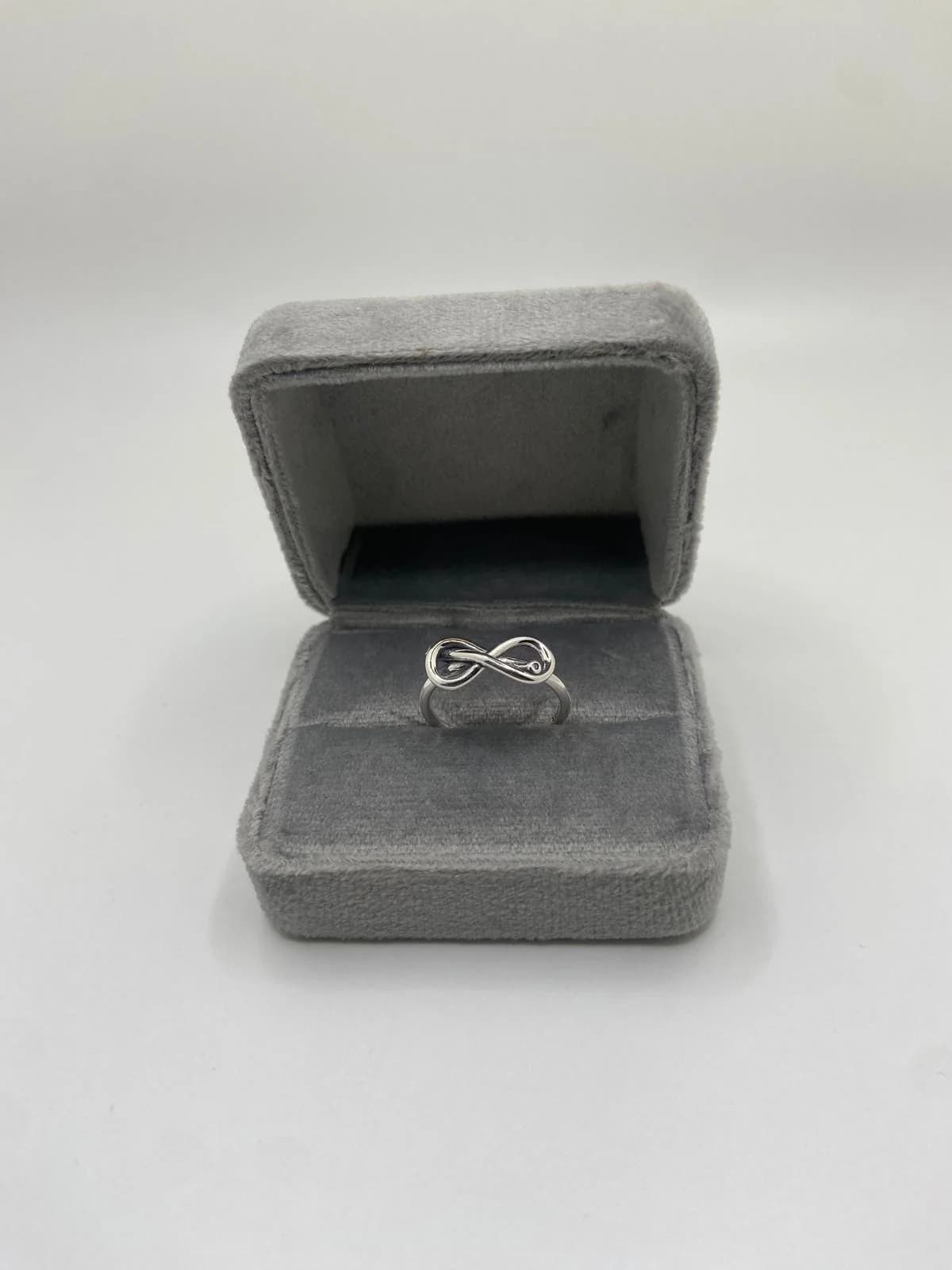 Infinity Love Ring in 925 sterling silver, view 1