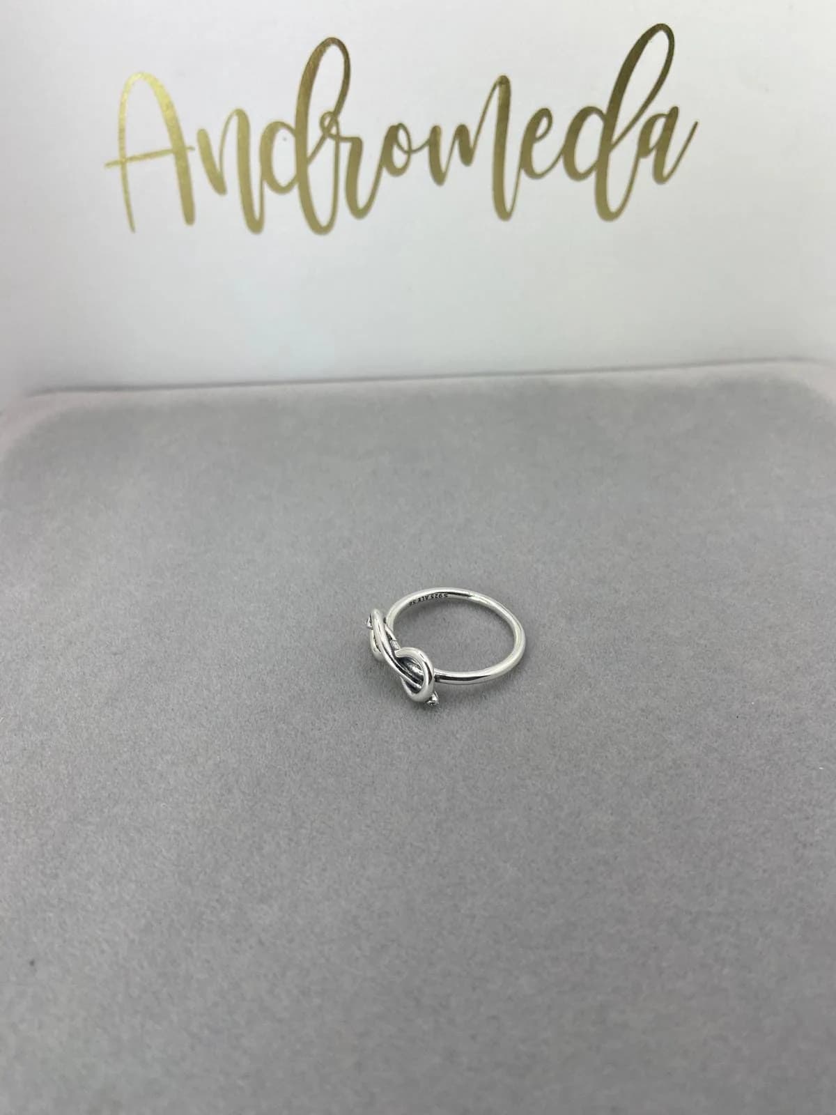 Infinity Love Ring in 925 sterling silver, view 4
