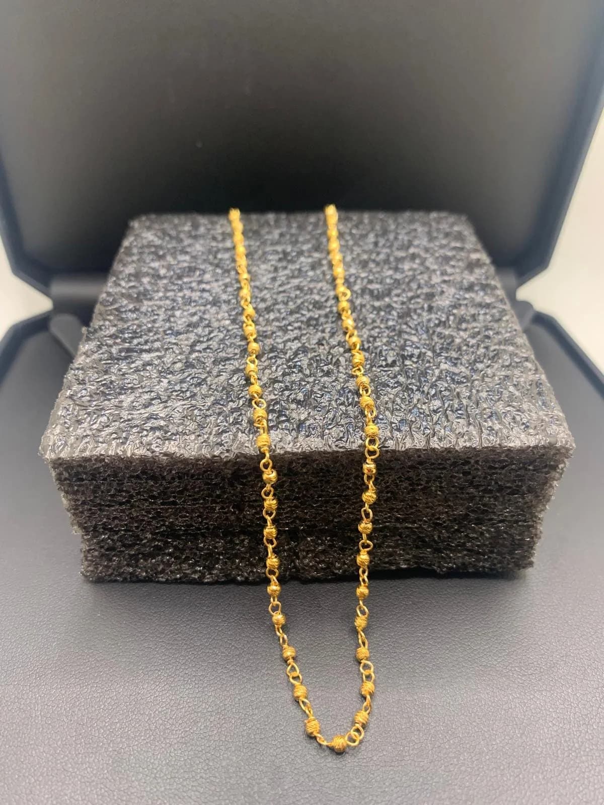 Yellow Pendant Necklace in 925 sterling silver, view 5
