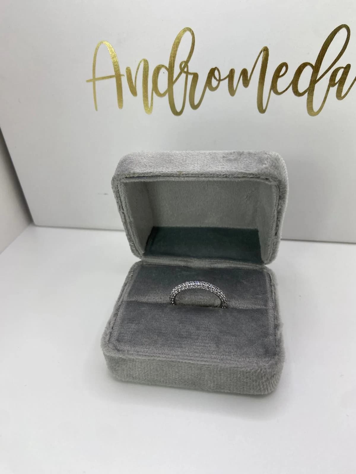 Sterling Silver Chain-Link Texture Ring in 925 sterling silver, view 1