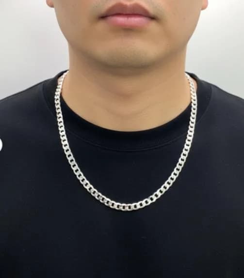 The Sterling Vanguard Men’s Necklace Is Crafted for Men Who in 925 sterling silver, view 1
